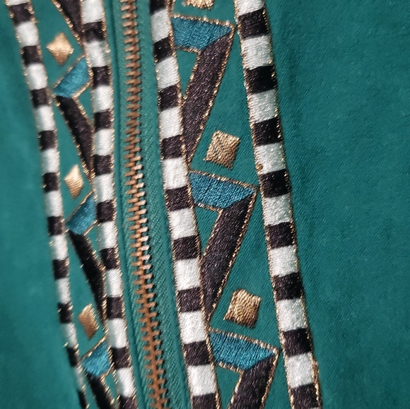 Bob Mackie Wearable Art Jacket 1X - Picture 2 of 8